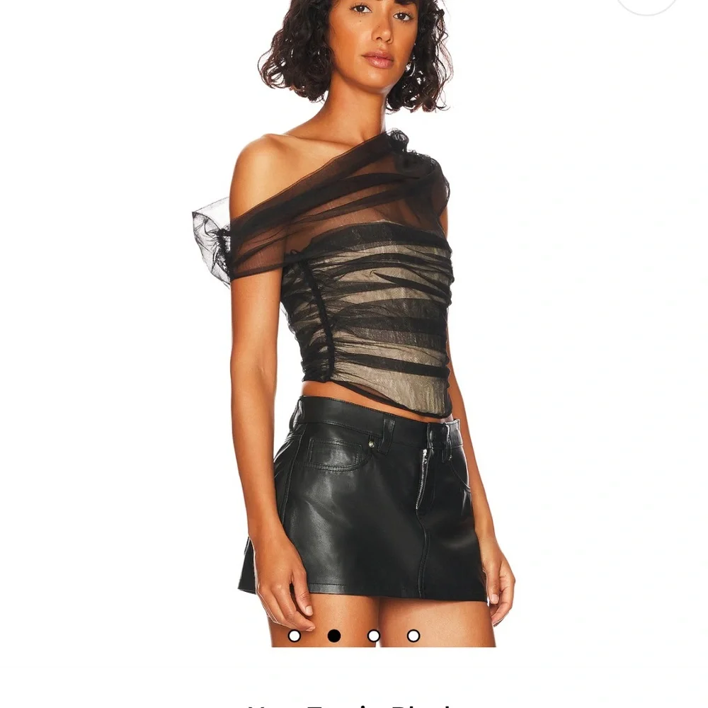 NBD from REVOLVE Yara Sheer Bodice Top - Picture 3 of 12